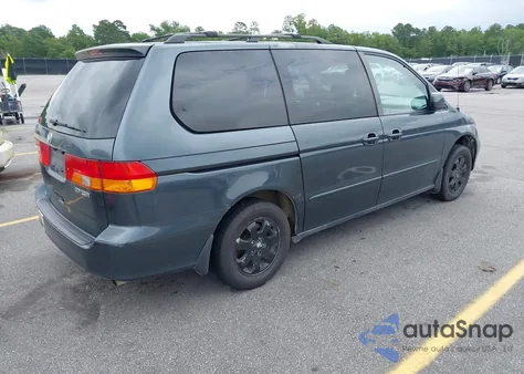2003 Honda Odyssey Ex-L из США, поврежденный, VIN 5FNRL18963B059910